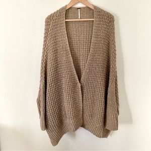 Free People Chunky Knit Cardigan